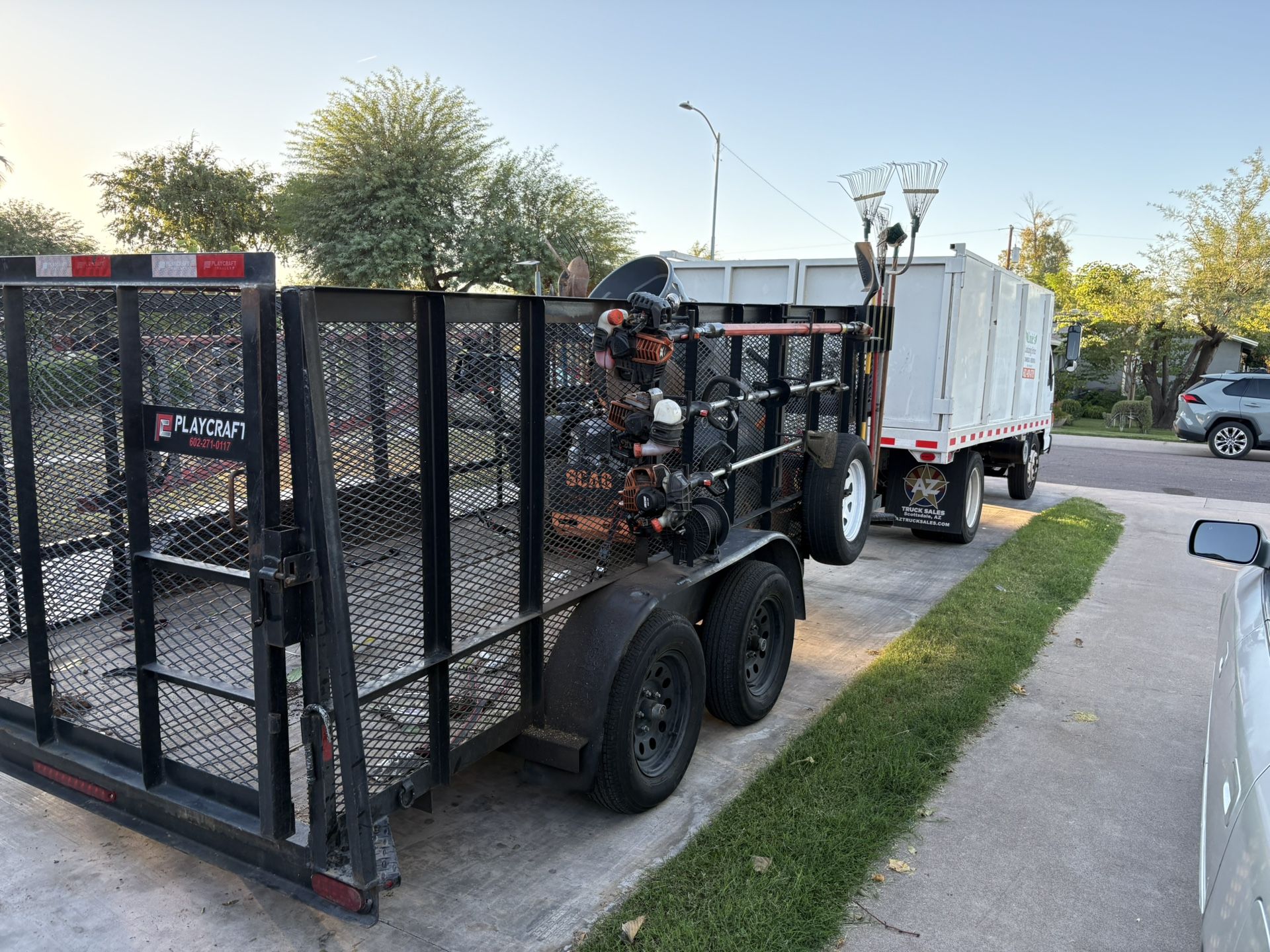 14’  Landscaping Trailer 