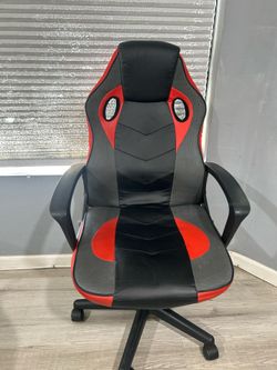 NEED GONE ASAP red gaming chair