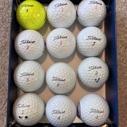 1 Dozen Titleist Golf Balls (6 Pro V1’s)
