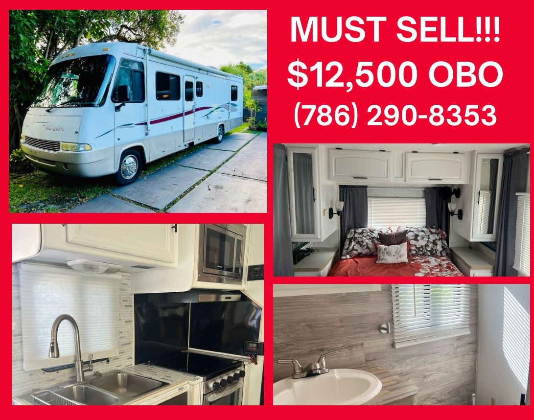 1999 Fleetwood Pursuit Class A Motorhome $12,500 OBO