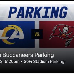 Parking Rams Vs Buccaneers 