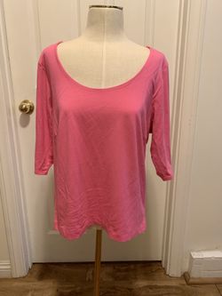 New No tags Grace Elements Long Sleeve Top Shirt Blouse Size XL