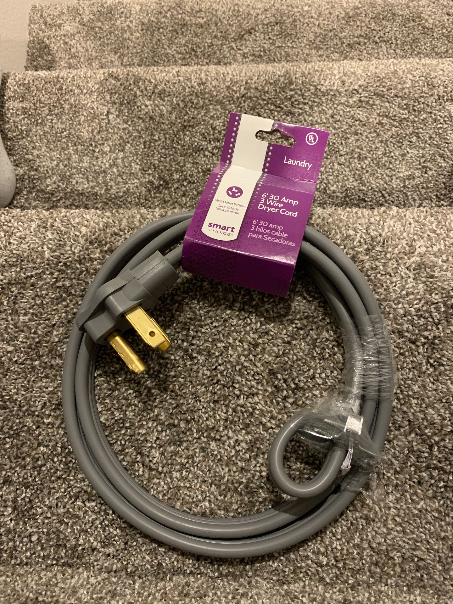 3 wire dryer cord