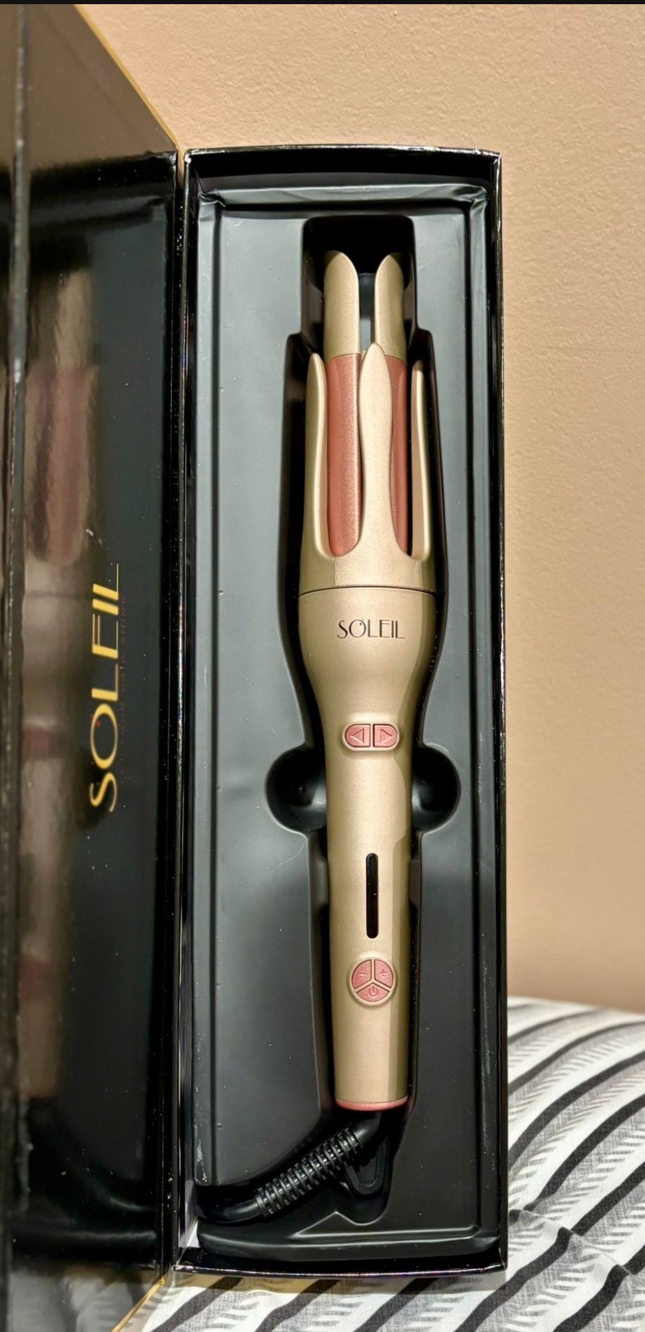 Rose Gold Automatic Curling Wand ($500 Value)