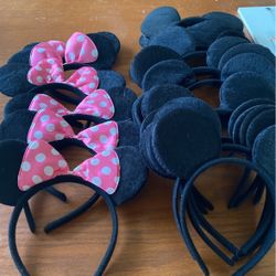 Minnie And Mickey Ears 