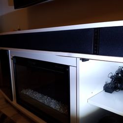 Fire And Build In Speaker Table 