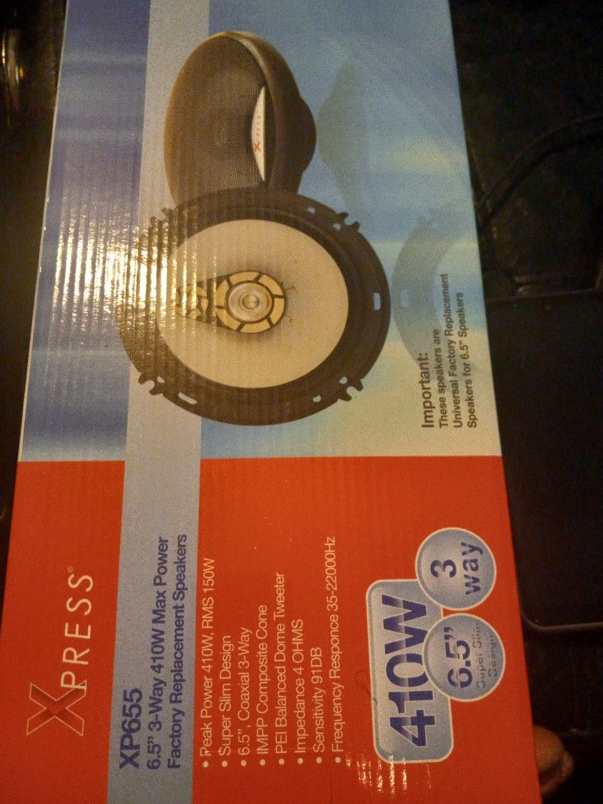 New 6.5" Speakers
