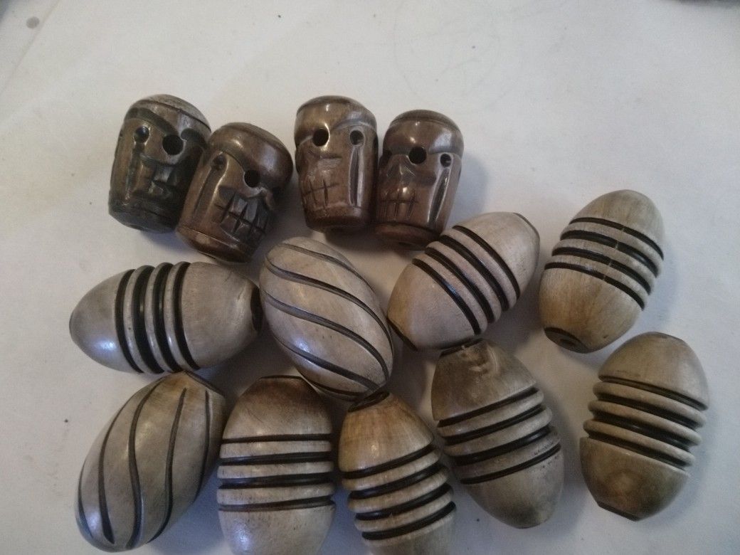 Vintage Bone Beads