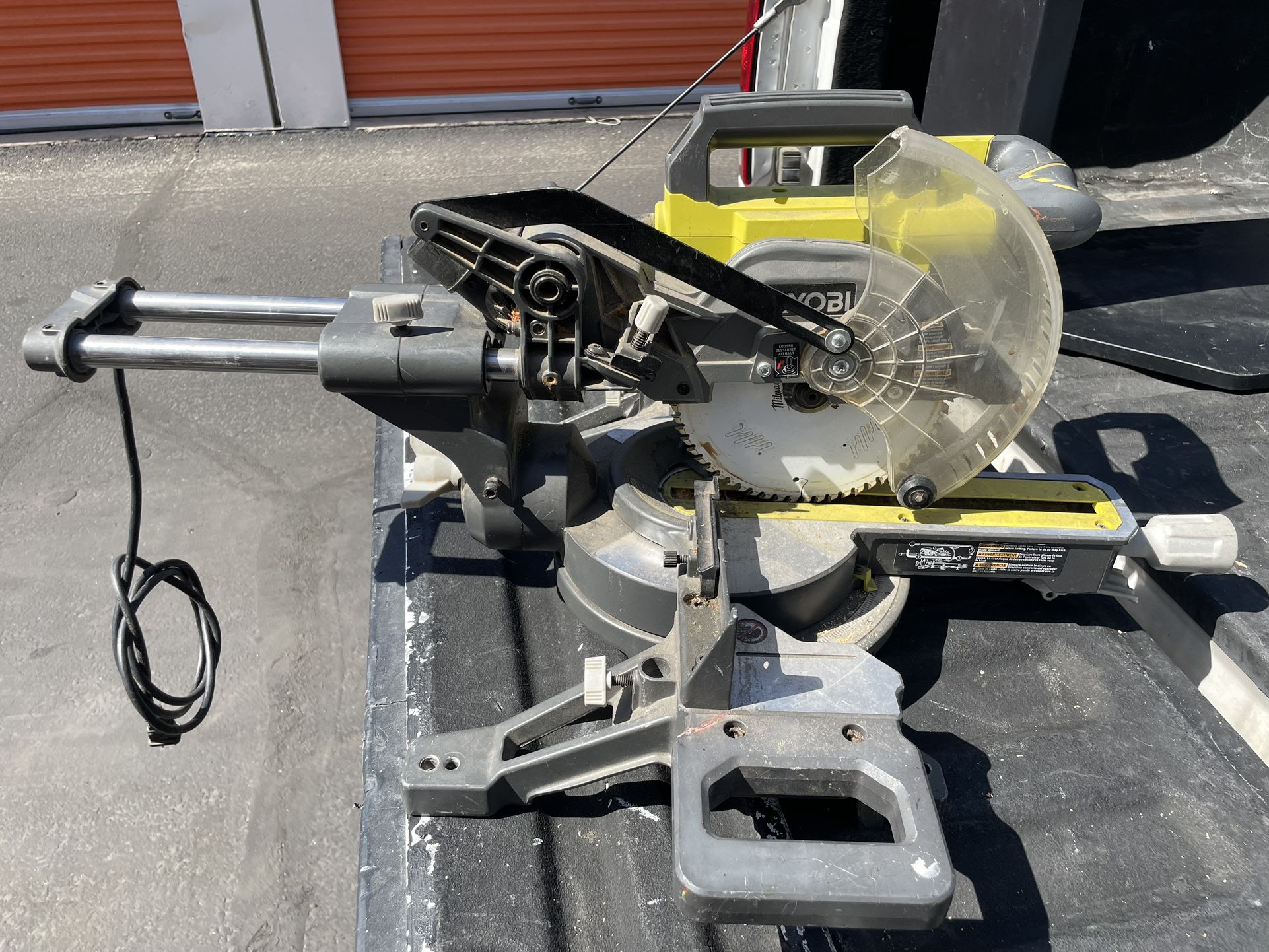 Ryobi Corded Compound Sliding Miter Saw