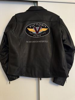 Leather Motorcycle Jacket (VICTORY MOTORCYCLES)