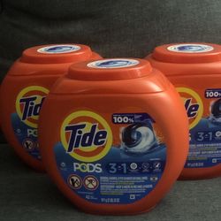 3 tide pod 42 each