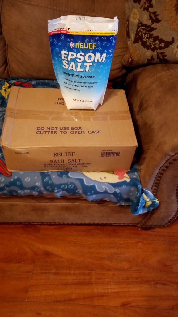 Caja De Sal Epsom Salt Relief