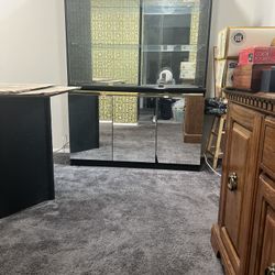 Vintage China Cabinet Hutch