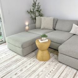 Sofa Sectional With Chaise & Ottoman