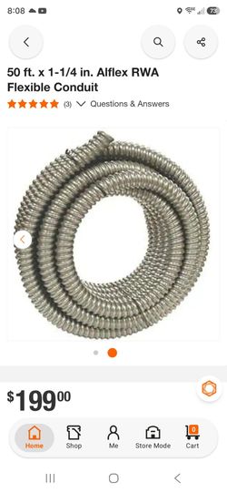 1 1/4 Aluminum Flex Conduit