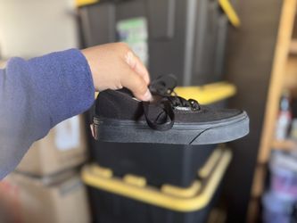 Little Kids Authentic Skating Vans Shoes Size 12 