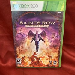 Saints Row: Gate Out of Hell (Xbox 360) CIB COMPLETE 🔥🔥🔥