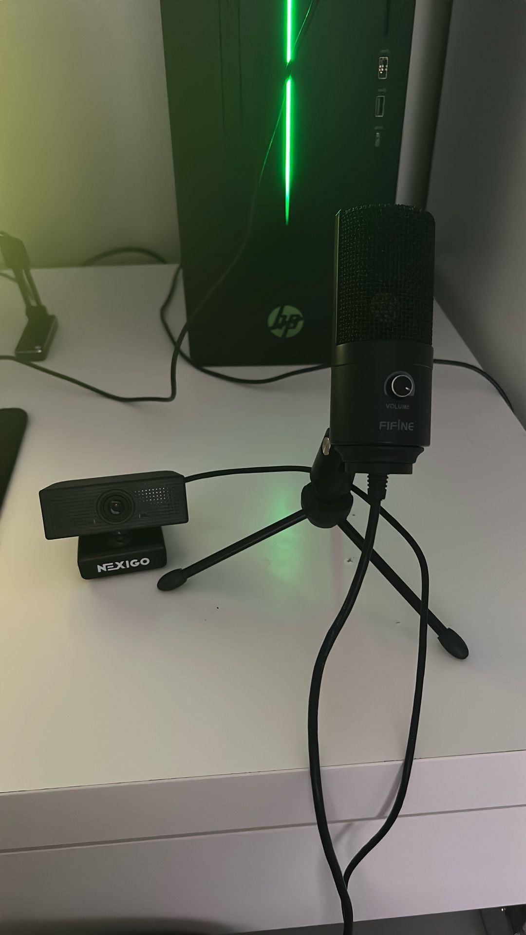 Mic + webcam for $30 – works great – cash only – meet today