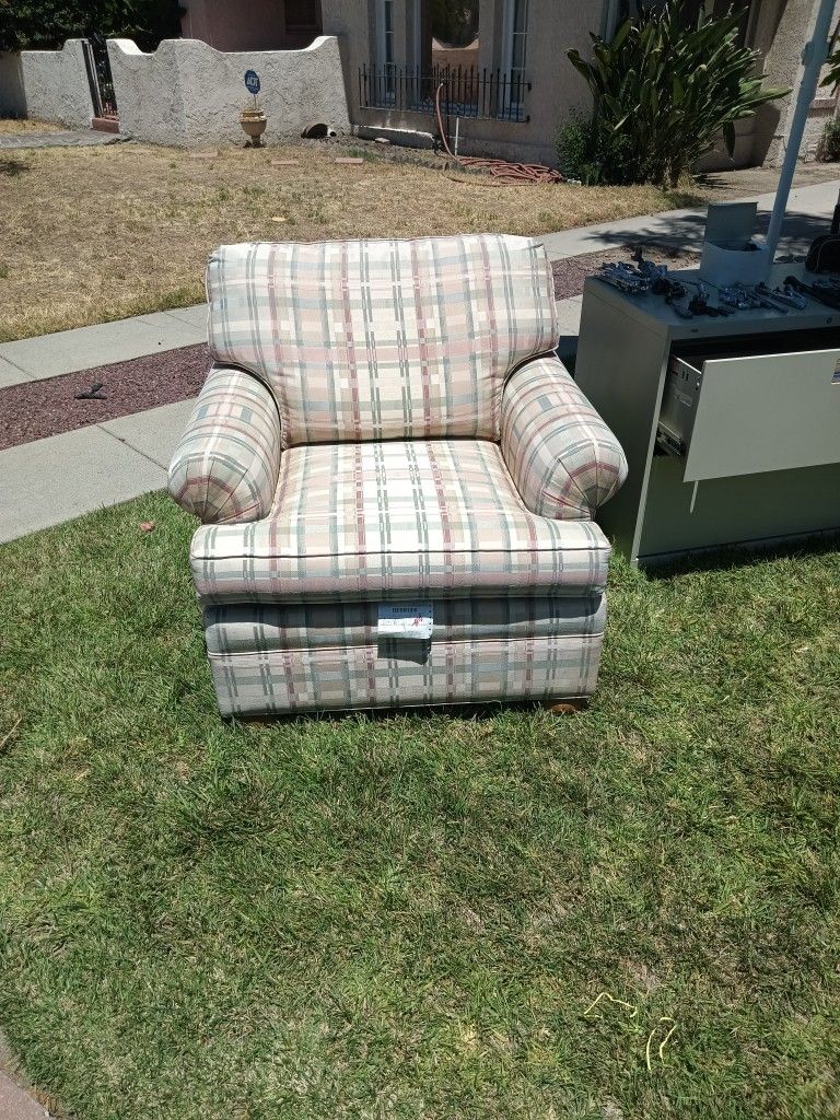 Ethan Allen Sofa and Ottoman Set