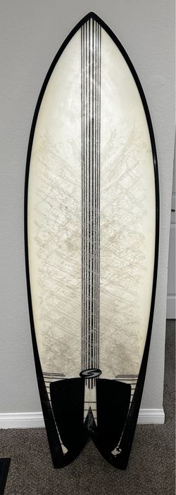 Roy Sanchez twin fin fish surfboard 6’0”