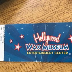 Hollywood Wax Museum Pass