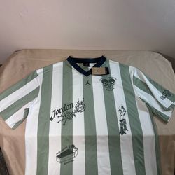 Nike Jordan Dia De Los Muertos Soccer Jersey XXL NWT Skull Graphic Streetwear Loose Fit