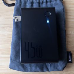 Baseus 45W GaN Dual USB-C 2 in 1 Power Bank & Charger 