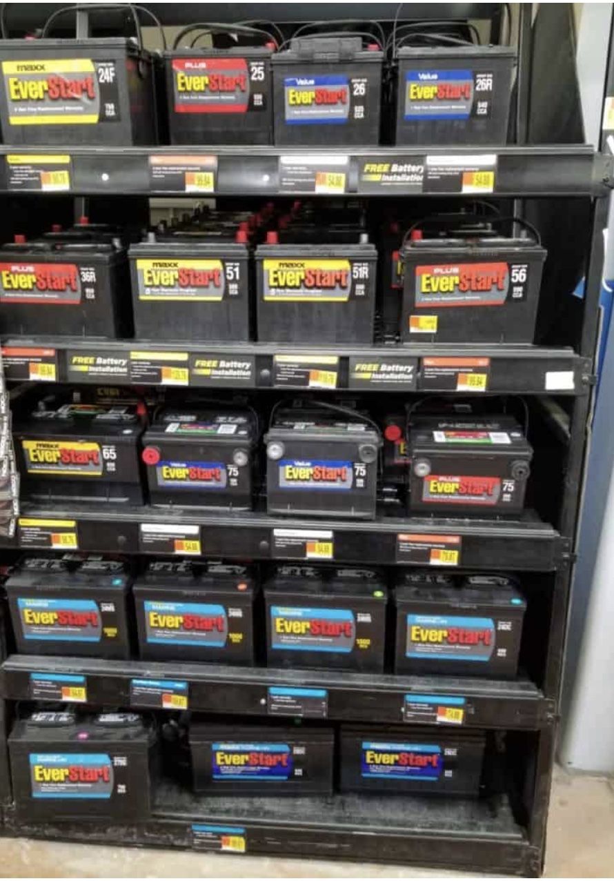 New Car/Truck Batteries