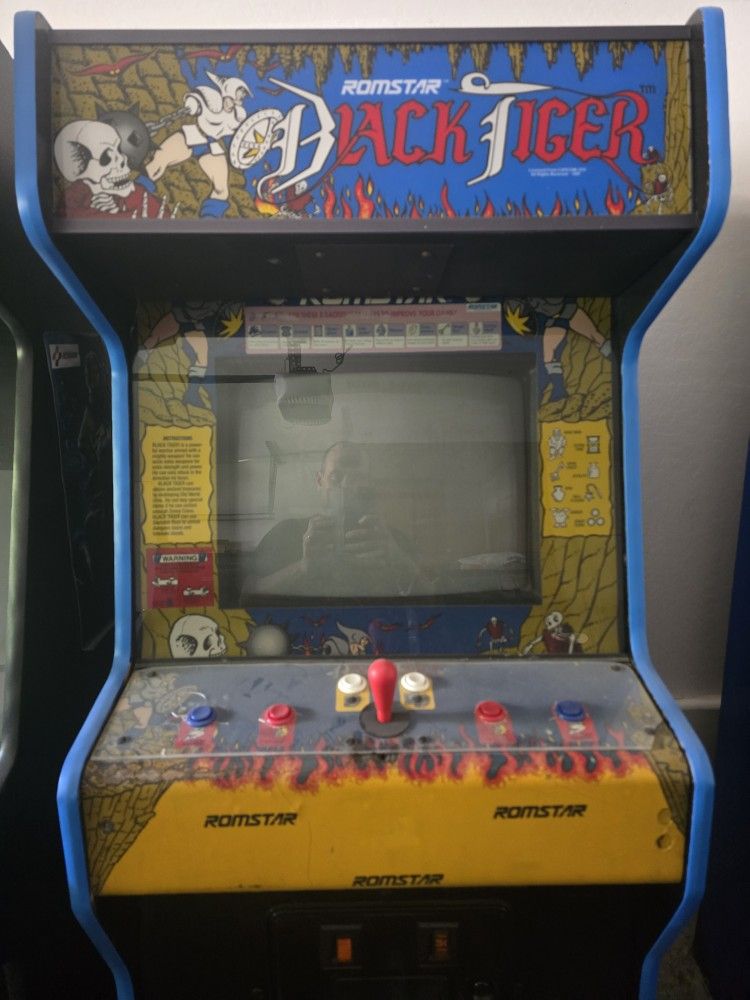 Capcom Black Tiger Arcade Game