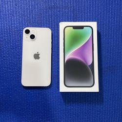 Iphone 14  128gb White Color Unlocked