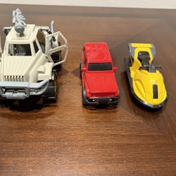 Toy Cars And Jet Ski