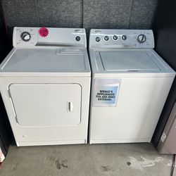 WHIRLPOOL WASHER AND GAS DRYER