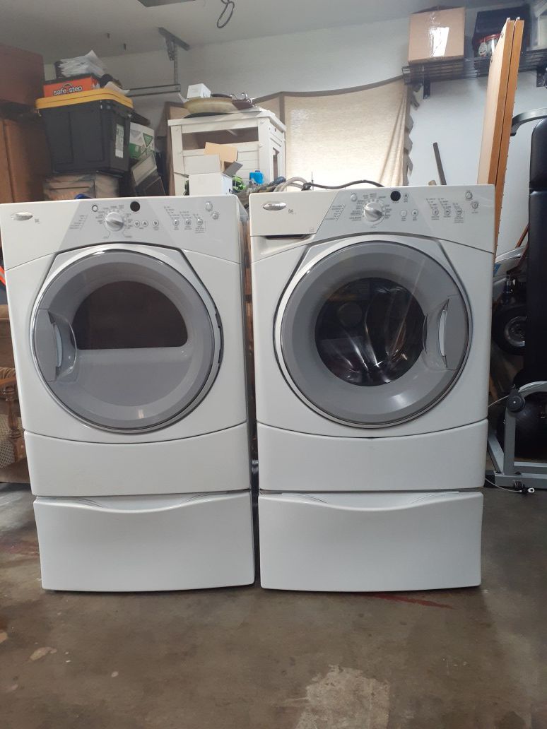 Whirlpool duet sport washer dryer
