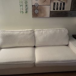 White Sofa (like New)