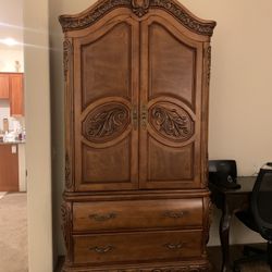 Armoire Cabinet With Drawer Furniture / TV Stand