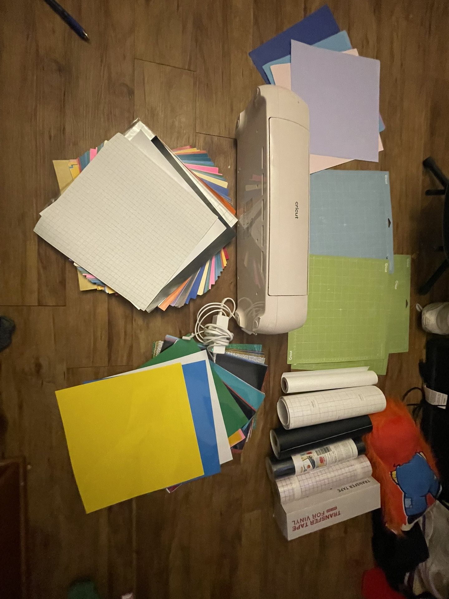 You could make offers too . Cricut Explorer 4 bundle and heat presser for making shirts and stickers