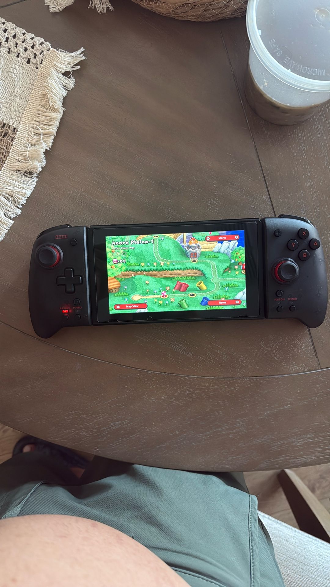 Nintendo Switch With Hori Pad Controller