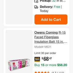 Brand New R 15 Insulation