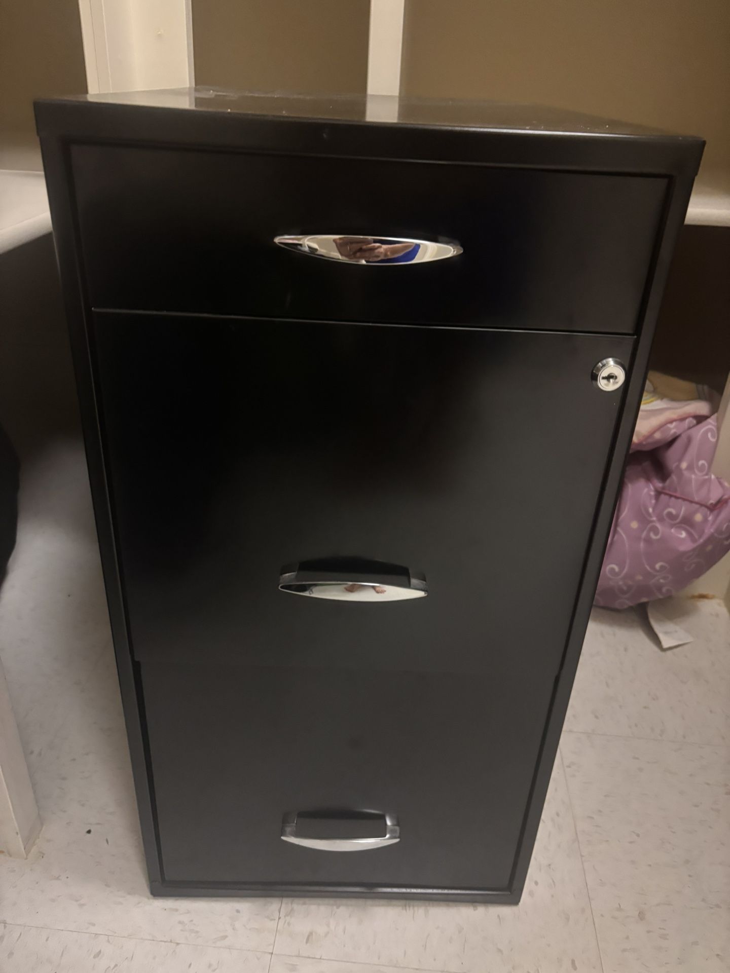 3 Drawer File Cabinet