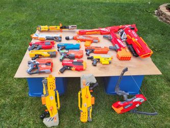Nerf Gun Lot