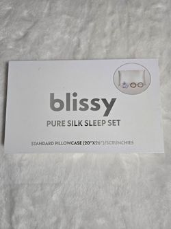 Blissy pure silk sleep set
