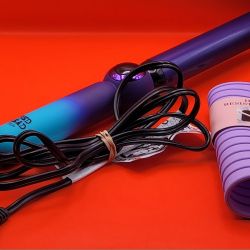 Bed Head Rough Volume Digital Hair Curling Wand Fast Heat Up  1-1/4, W/ Heat Mat