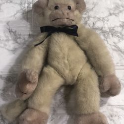 🙉 VINTAGE 1985 - BOYDS BEARS - Monkey Plush w/o Tag INVESTMENT COLLECTION 