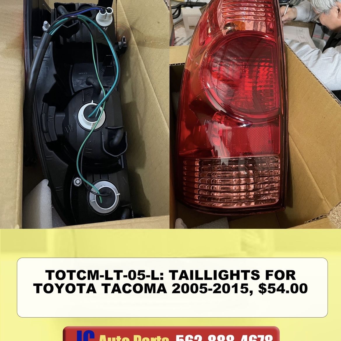 Taillights For Toyota Tacoma 2005 2006 2007 2008 2009 2010 2011 2012 2013 2014 2015