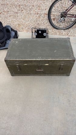 Army footlocker
