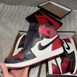 Retro 1 Bred Toe 