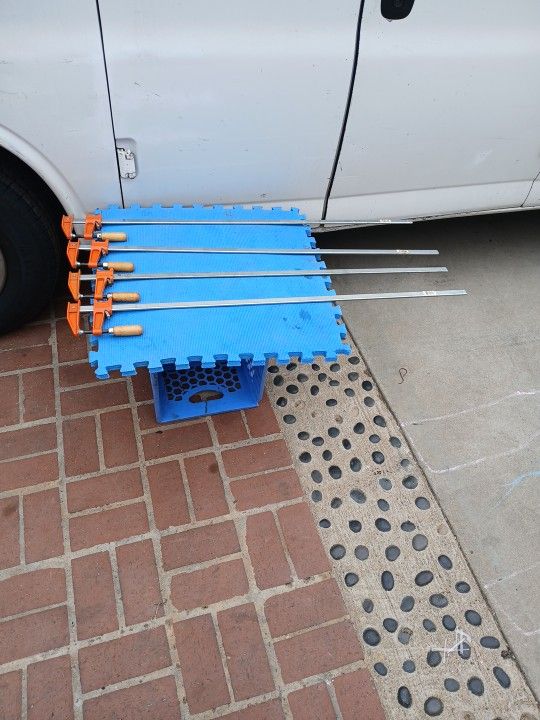 Pony clamps u s a thirty six Inches in length