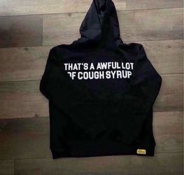 cough syrup hoodie