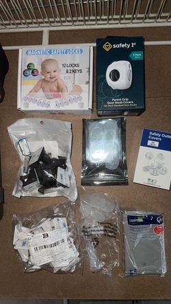 Child safety bundle $10  located 93313. Pick up only