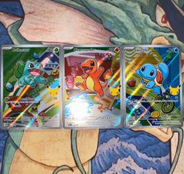 Charmander Bulbasaur Squirtle Pokemon PROMO